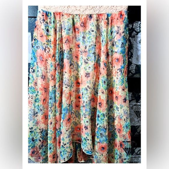 Xhilaration Blush Mermaid Dress - Picture 8 of 15